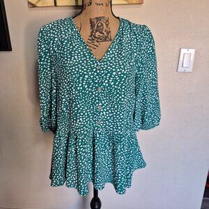 Mittoshop Polka Dot Blouse